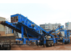 Mobile Crushers for construction waste recycling to Henan